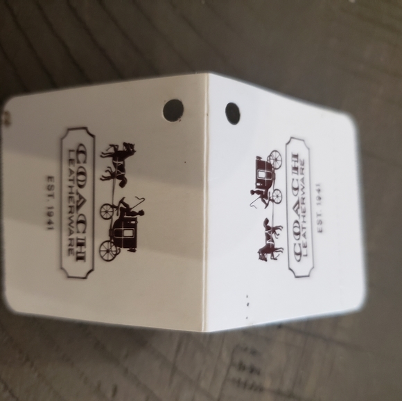 AUTHETIC COACH POPPY LUREX SIGNATURE TOTE BAG PURSE #18355 - Picture 9 of 15